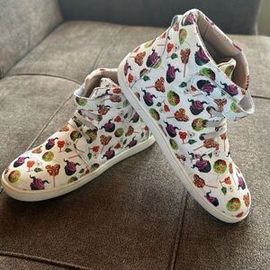 Monkey Feet Halloween High Tops Size 6-7Y